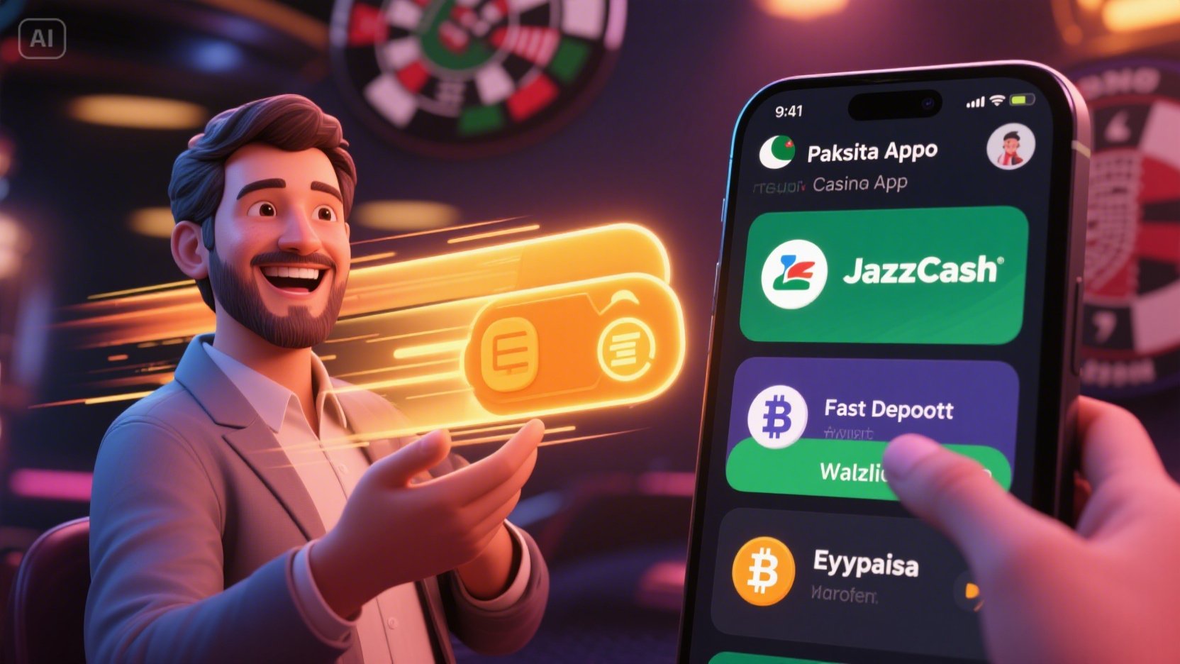 Casino Fly Casino desktop and mobile interfaces